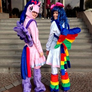 Rainbow Dash un Twilight Sparkle